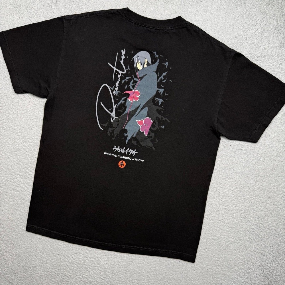 Primitive x Naruto Itachi Uchiha T-shirt